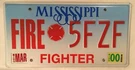 Wildfire Fighter License Plate Firefighting Smoke Jumper Brush Wood Fires. Fixed Price $59.99.