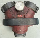 Vintage 1262 Akron Brass Siamese Clapper Valve 2.5" Nh Fire Department Surplus. Fixed Price $179.99.