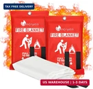 Lancryen Emergency Fire Blanket, Extinguisher Suppression Fab. Fixed Price $19.48.