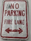 (qty 16) Smartsign No Parking Fire Lane Safety 12" X 18" 2S78. Fixed Price $164.87.