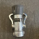 Vintage Elkhart Fire Hose Fog Nozzle 1.5" SFL200SOS Patent No. 2928611. Fixed Price $99.99.