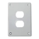 Hubbell SWP8 Dup Rcpt Wll PLT,STND;WHT,1GNG,PLYPWENAM 3KT99. Fixed Price $99.74.
