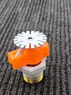 (qty 2) TY7258 Brass Fire Sprinkler Head White Pendant Spray Fits Tyco. Fixed Price $22.09.