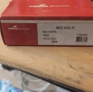 Cooper Wheelock Fire Alarm Horn Red, Model MIZ-24S-R, Mpn 138485. Fixed Price $15.00.