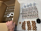 40 Pcs Csc Lf 155 C1296 Fire Sprinklers W/recessed Escutcheons & Brass Adapters. Fixed Price $149.00.