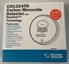 System Sensor CO1224TR 12/24 Volt Detector With Realtest Technology. Fixed Price $99.99.
