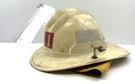 Vtg Bullard Hard Boiled Firefighter Helmet Face Shield Yellow Neck Guard. Fixed Price $199.99.
