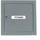 New! Multi Purpose Metal Access Panel, Key Lock, White, 8"W X 8"H!!. Fixed Price $199.95.