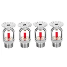 4 Pcs Globe 155 Chrome Pendent Fire Sprinkler Head 1/2" Quick Response. Fixed Price $18.95.