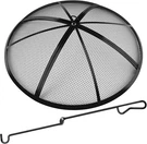 Fire Pit Spark Screen 36 Inch Round W/ Handle & Poker. Fixed Price $106.01.