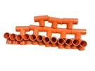 Spears 4201-007 3/4 Cpvc Tee Socket SCH40 Fire Sprinkler Fitting Lot Of. Fixed Price $33.83.