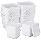 Suzile Pcs 2.2 Gallon Square Bucket With Lid Food Grade Plastic 10L.... Fixed Price $111.98.