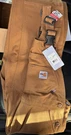 Carhartt Flame Resistant Loose Fit Duck Bib Overalls Brown OR1627-FRM Men's. Fixed Price $43.49.