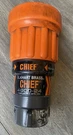 Elkhart Brass Chief Nozzle 4000-24 Fair Condition Loose Collar Sold Is. Fixed Price $107.77.