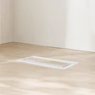 Zion Flush Mount Floor Register 3" X 10" White Modern Air Vent For Ac And Hea.... Fixed Price $46.45.