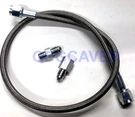 24" Gauge Line Kit 1/8 Npt An Female Oil Fuel Pressure Hose Braided. Fixed Price $23.25.