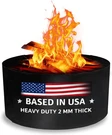 Febtech - Fire Rings For Outside Wood Burning Pits 36" Dia X 12" 2MM. Fixed Price $164.98.