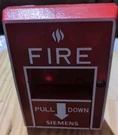 Siemens MSI-10B Mxl-iq Fire Alarm Pull Station Tested Manual Safety System. Fixed Price $40.00.