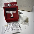 Rsg RMS-1P-KL-DAH Manual Fire Alarm Pull Station Vintage Very Cool. Fixed Price $149.95.