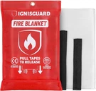 Fire Blankets Emergency For Home, 1 Pack 40"X40", Fiberglass. Fixed Price $14.89.