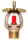 155*F Fire Sprinkler Head Brass Upright, 1/2"NPT- 17/32 Orifice K=8.0. Fixed Price $12.49.