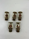 Grinnell SSU-1 Upright Spray Fire Sprinkler Brass Lot Of 5. Fixed Price $50.00.