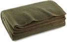 Ever Ready First Aid Olive Drab Green Warm Fire Retardant Wool Blanket, 66" X 90. Fixed Price $52.99.