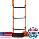 Fkngs 32.8FT Fire Escape Rope Ladder For 3-5 Story Homes, 2300LBS Capacity. Fixed Price $98.66.