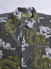 Vtg 90S North Peak Dragon Print Button-down Shirt Men Streetwear Mall Goth. Fixed Price $33.24.