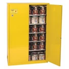Eagle Mfg YPI47X Hazardous Material Storage Cabinet, 60 Gal, 5 Shelves, Steel,. Fixed Price $2052.24.