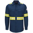 Best Sale 60% Bulwark Men's Fr Enhanced Visibility Work Shirt. Fixed Price $45.00.