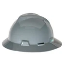 Msa Safety V-gard Slotted Full Brim Hard Hat, Fas-trac Iii Suspension, Type I,. Fixed Price $36.85.
