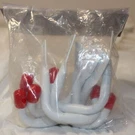 Tetra-teknica UH03-6P-W Heavy Duty Garage Storage Utility Hooks White Pack. Fixed Price $14.98.