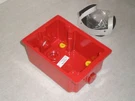 New! Edwards 897B-006 Red Weatherproof Electrical Box. Fixed Price $8.95.