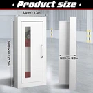 Zonon 2 Pcs Semi Recessed Fire Extinguisher Cabinet Industrial Architectural. Fixed Price $112.00.