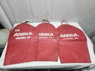 Lot Of 3 Ansul Vinyl Fire Extinguisher Cover Model 20, 20LB - Used. Fixed Price $74.99.