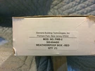 New Siemens FWB-2 Weatherproof Red Back Box, #500-694495. Fixed Price $9.95.