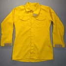 Crew Boss Tecasafe Plus 5.8 Oz Brush Shirt Yellow Wildland Firefighter Sz Small. Fixed Price $119.95.