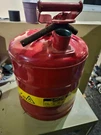 Justrite Safety Can. Fixed Price $45.50.
