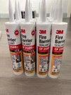 Lot Of 15 - 3M Fire Barrier Sealant Cp 25WB+ Red Intumescent 10.1 Oz New. Fixed Price $140.00.