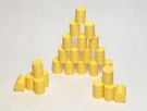 (100) - 55 Gallon Drum Barrels 1:87 Yellow Ho Scale Lot Set Walther Herpa Wiking. Fixed Price $16.99.