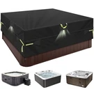 Hot Tub Cover 76X76X20 Inch 600D Waterproof Fits 75"X75" 74"X74" 73"X73". Fixed Price $51.67.