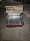 New Simplex 123-038 Type-nb Red Fire Alarm Device Metal Back Box. Fixed Price $17.99.
