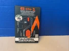 & Spark 6-IN-1 Knife Sharpener Fire Starter Edc Whistle Sharpal Tool. Fixed Price $16.80.