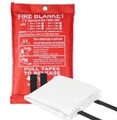 Fire Blanket 39''X39'' Large Retardant Fiberglass Prepared Emergency. Fixed Price $9.89.