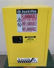 R200289 Justrite Sure-grip Ex Flammable Storage Cabinet 894520 12GAL/45L. Fixed Price $350.00.