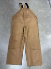 Carhartt Overalls Mens 50 X32 Flame Resistant FRR45 Brn Brown Duck Bib Work. Fixed Price $89.99.