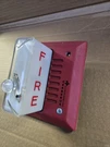 Cerberus Pyrotronics MT-S17-F Fire Alarm Horn Strobe, Wall Mount, 21-32VDC, Red. Fixed Price $20.00.