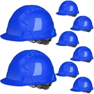 Leumoi 8 Pieces 4 Pt. Suspension Hard Hat Bulk Safety Helmets Adjustable. Fixed Price $108.61.