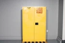 Justrite 894500 Gallon Flammable Cabinet - No Shelves Or Keys. Fixed Price $759.99.